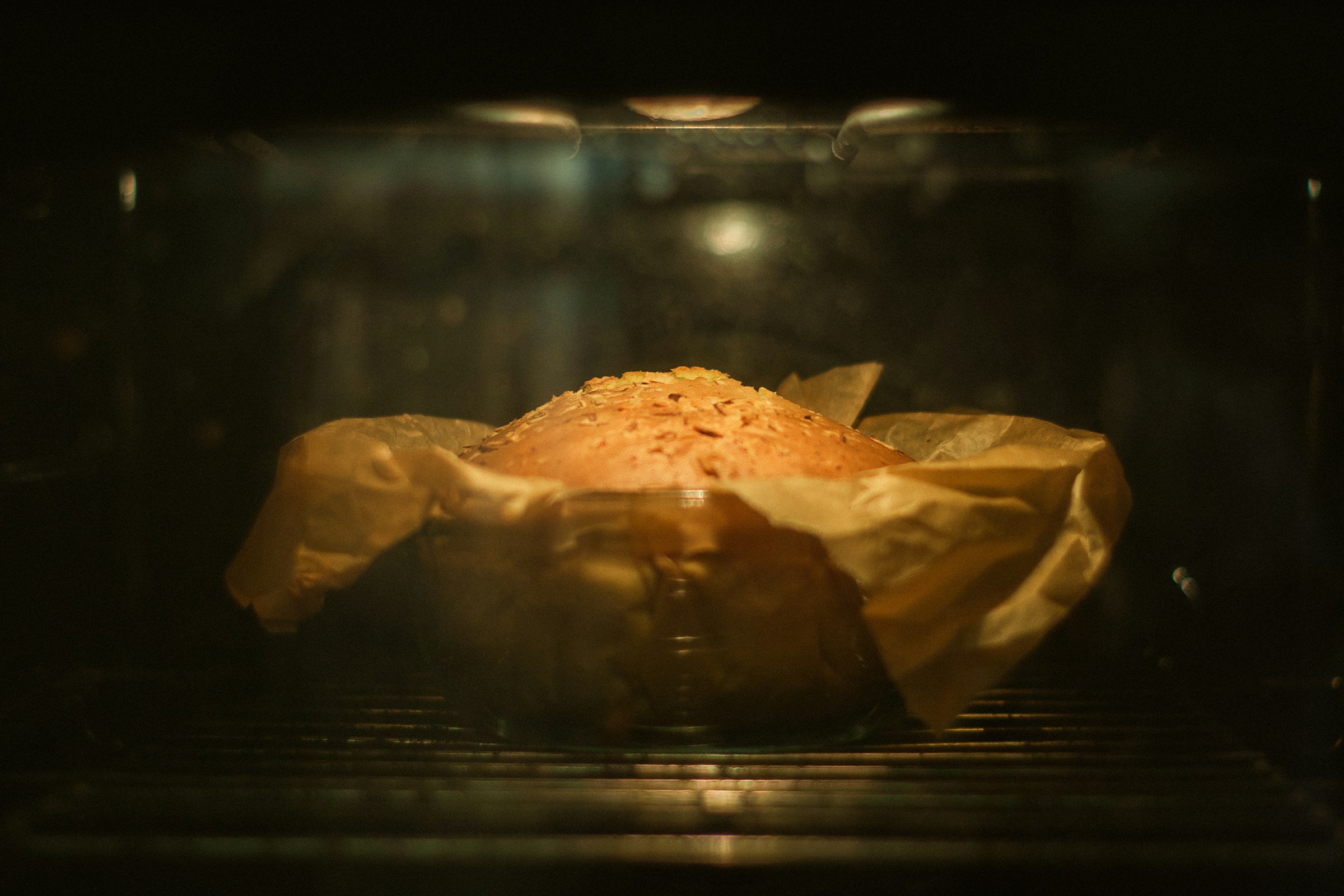 Bread in Oven